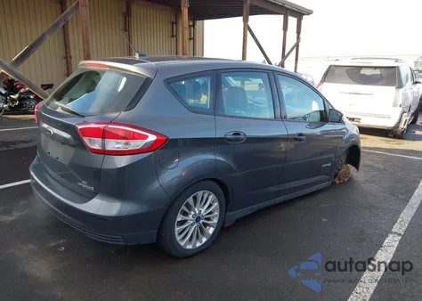 2017 Ford C-Max Hybrid Se из США, поврежденный, VIN 1FADP5AU6HL102625